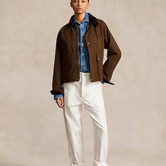 Ralph Lauren Cropped Utility Jacket - Picture 3 of 4